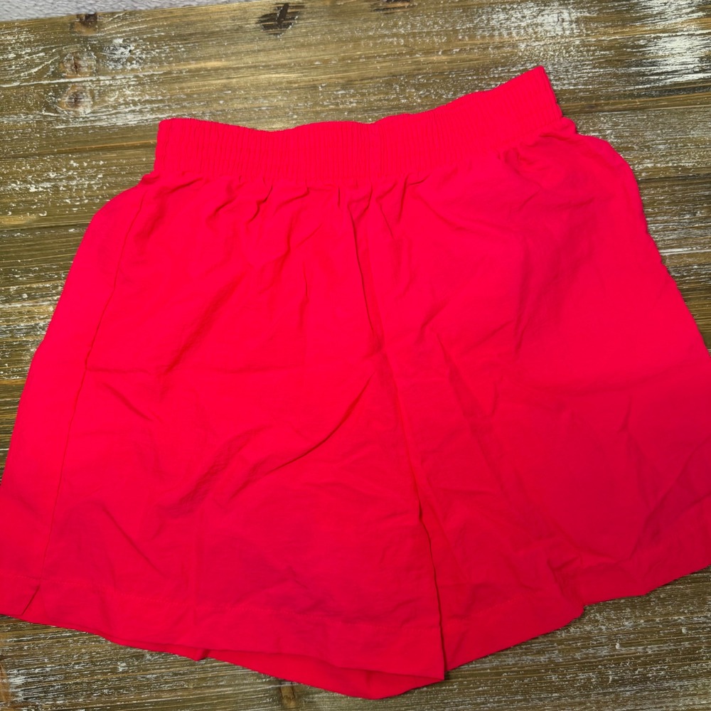 Vintage Pacific Connections Mens Neon Pink 90s Retro Swim Shorts Beachwear Med